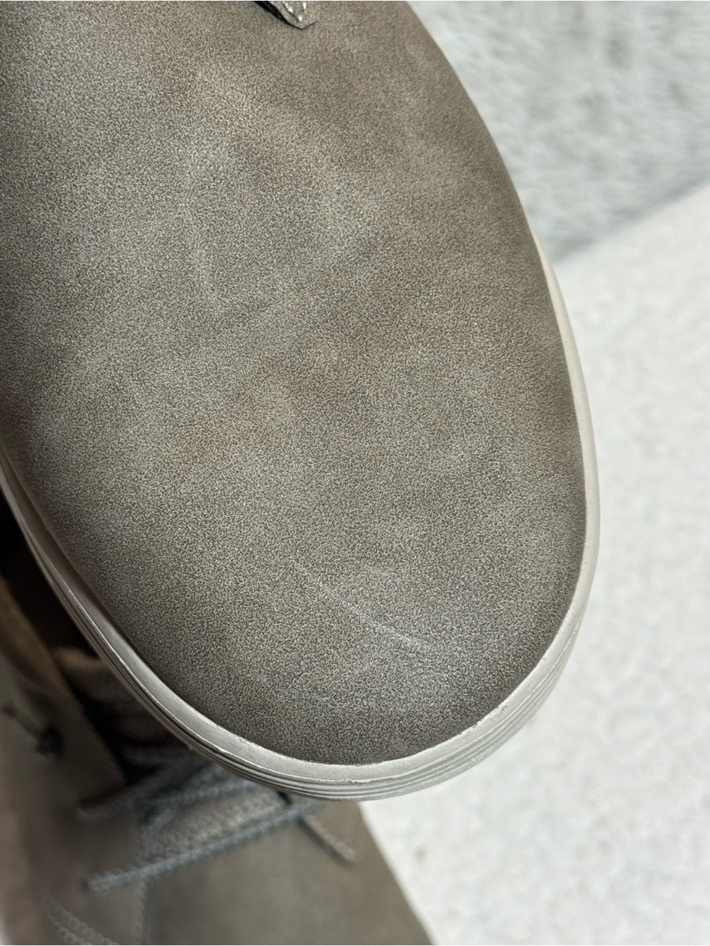 Hey Dude Jo Suede Chukka Boots Shadow Gray Men’s Size 8 - Picture 14 of 15